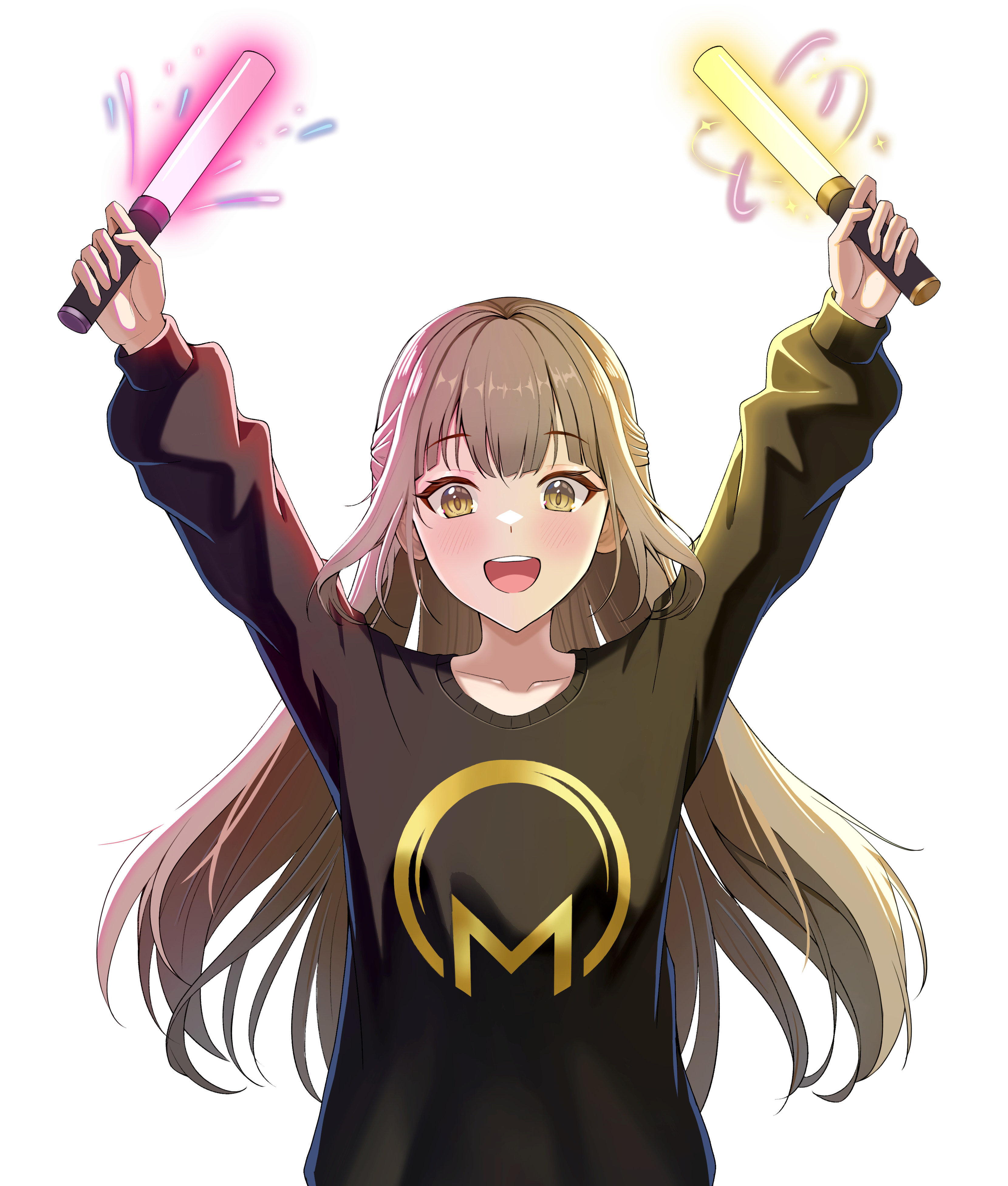 Aisha with Glowsticks